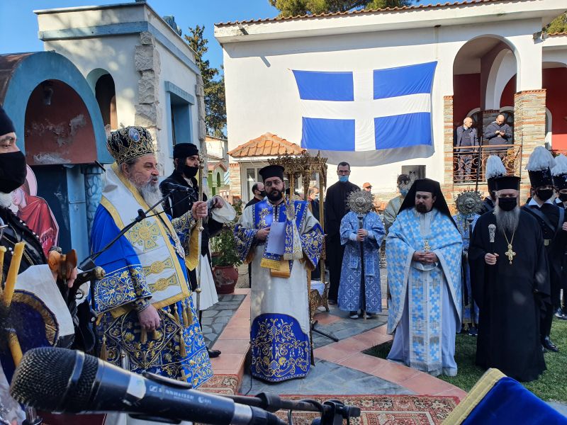 Ἡ ἑορτή τοῦ Εὐαγγελισμοῦ τῆς Θεοτόκου καί τῶν 200 ἐτῶν ἀπό τῆς ἐνάρξεως τῆς Ἑλληνικῆς Ἐπαναστάσεως τό 1821